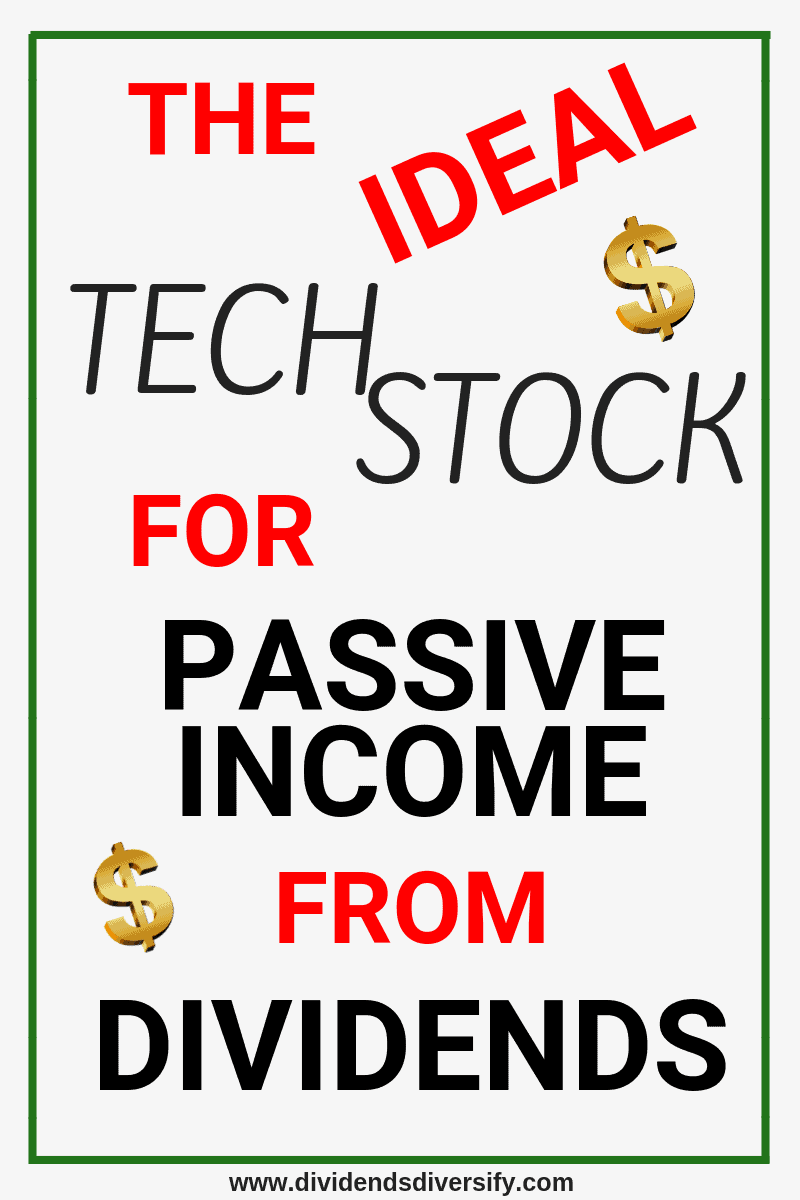 A great tech stock for passive income from dividends