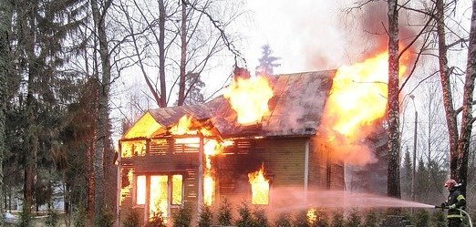 when you have a fire, not having insurance is a bad financial decision