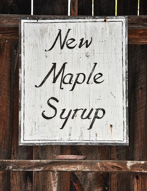 Maple syrup in "The Green Mountain State"