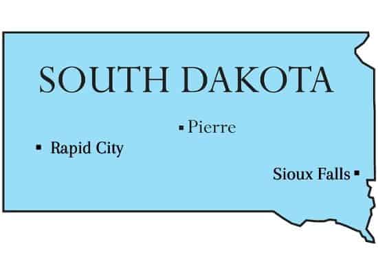 South Dakota is famous for