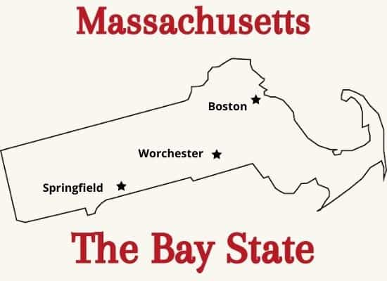 Map of Massachusetts