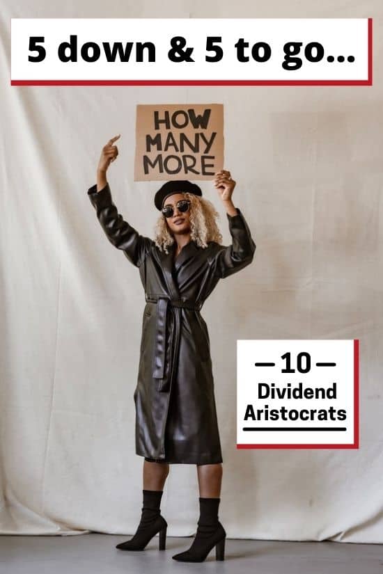 Dividend Aristocrat stocks that pay quarterly dividends
