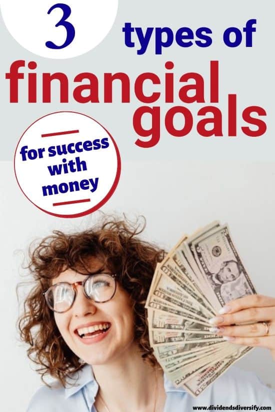 happy about achieving money goals