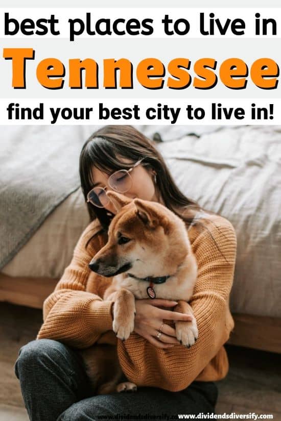 Pinterest pin: best cities to live in Tennessee