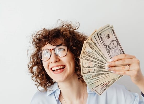woman achieving all types of financial goals