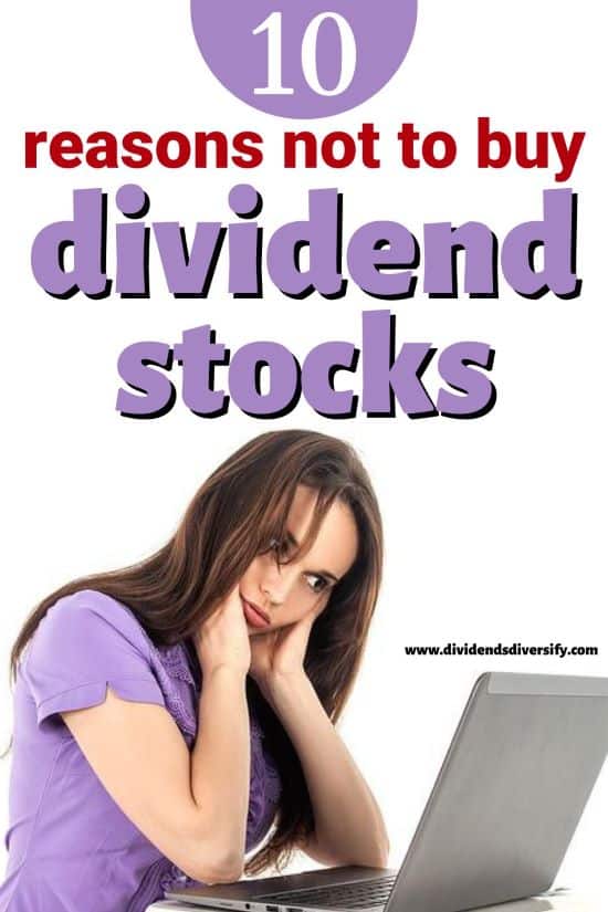 woman learning the problems with dividend investing