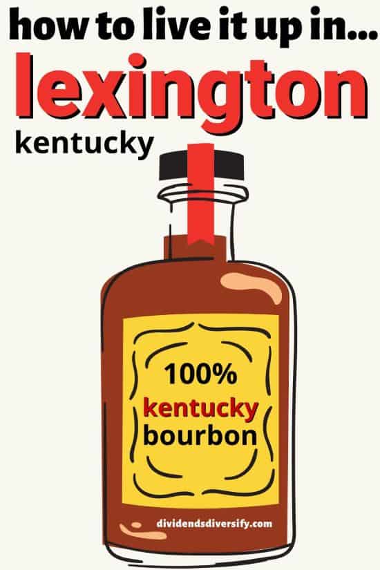 Enjoying Kentucky bourbon in Lexington