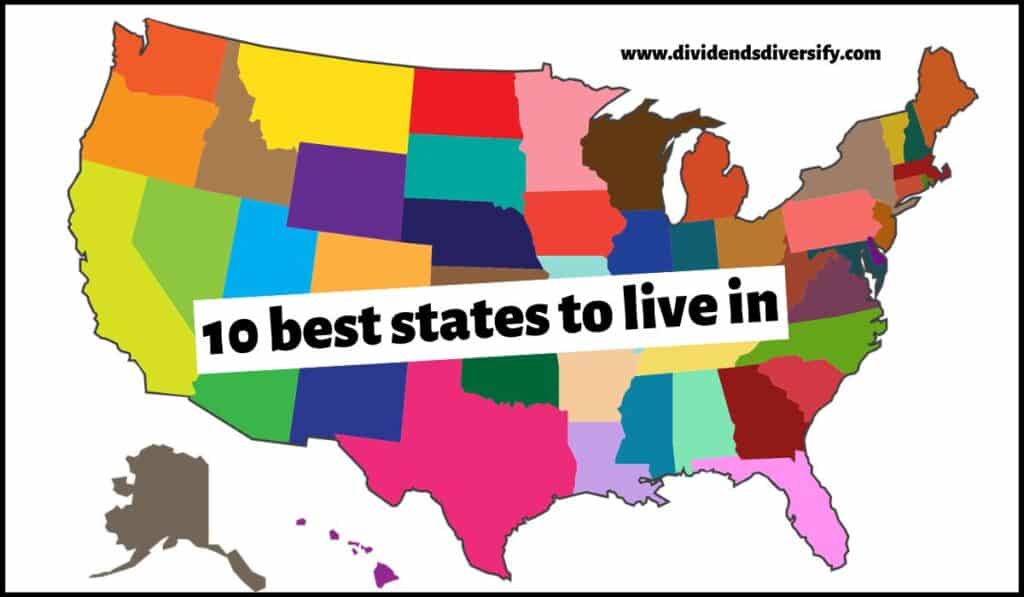 10 best states to live in