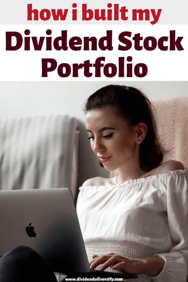 investor building her dividend portfolio