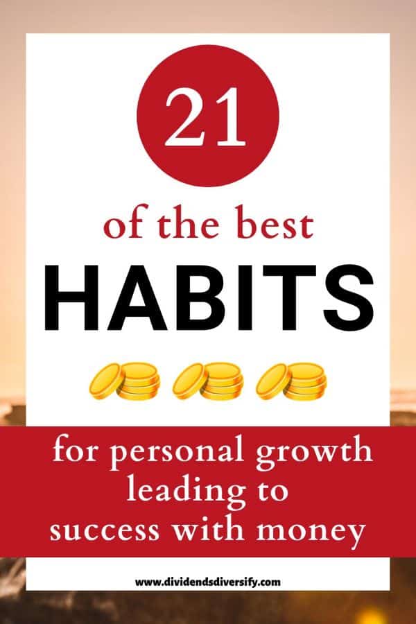 best money habits pin for Pinterest