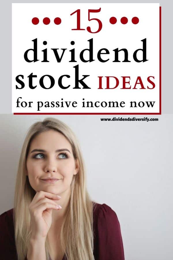 investor with 15 dividend stock ideas