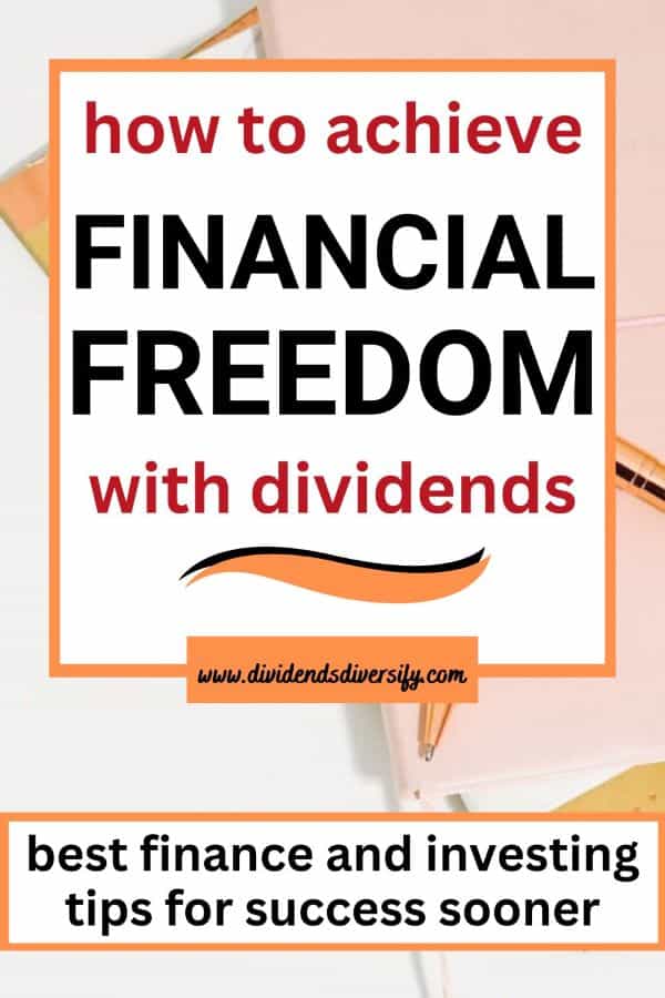 financial freedom with dividends pinnable image