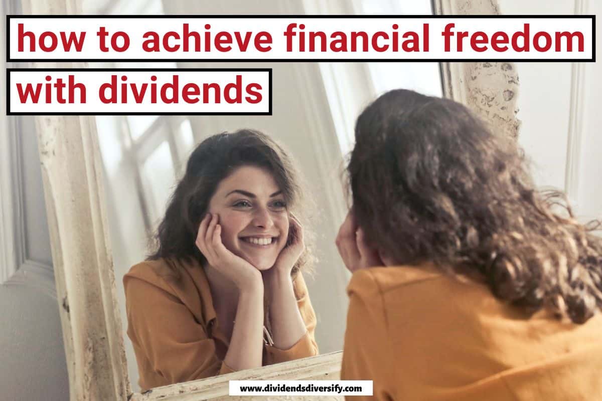 young lady seeking financial freedom with dividends