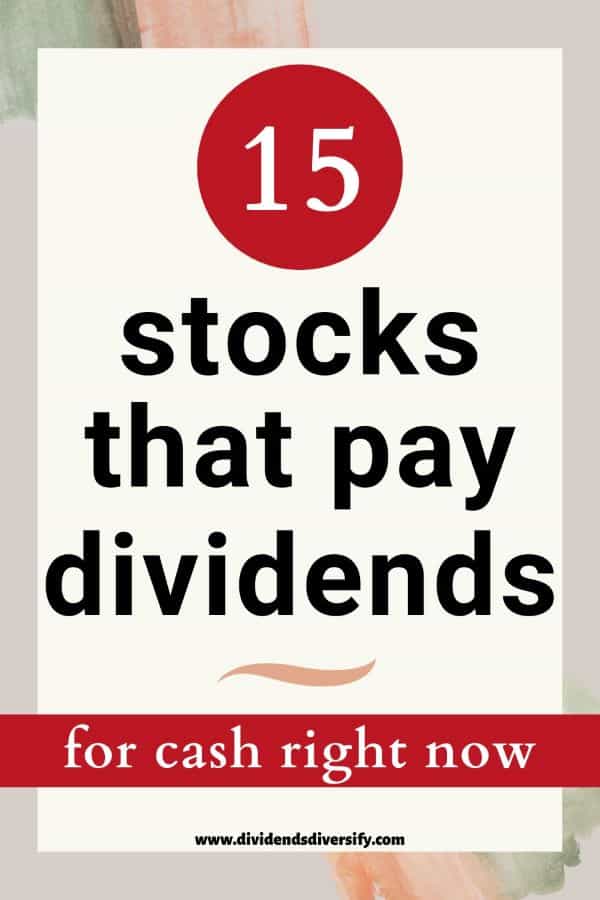 March Dividend Stocks Pin for Pinterest