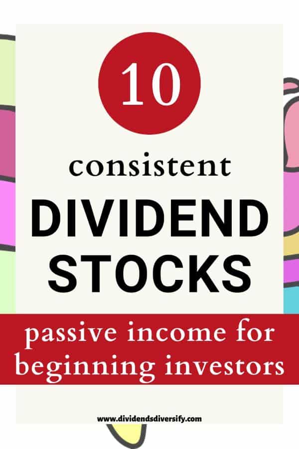 pinnable image for consistent dividend stocks