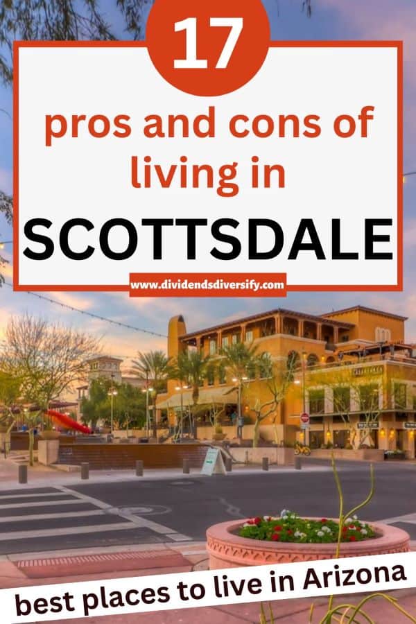 Scottsdale living pros and cons pinnable image