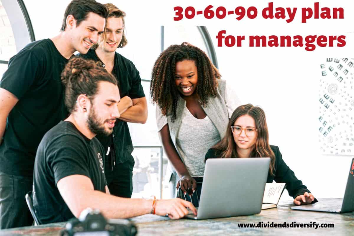 sharing the 30-60-90 day plan for managers