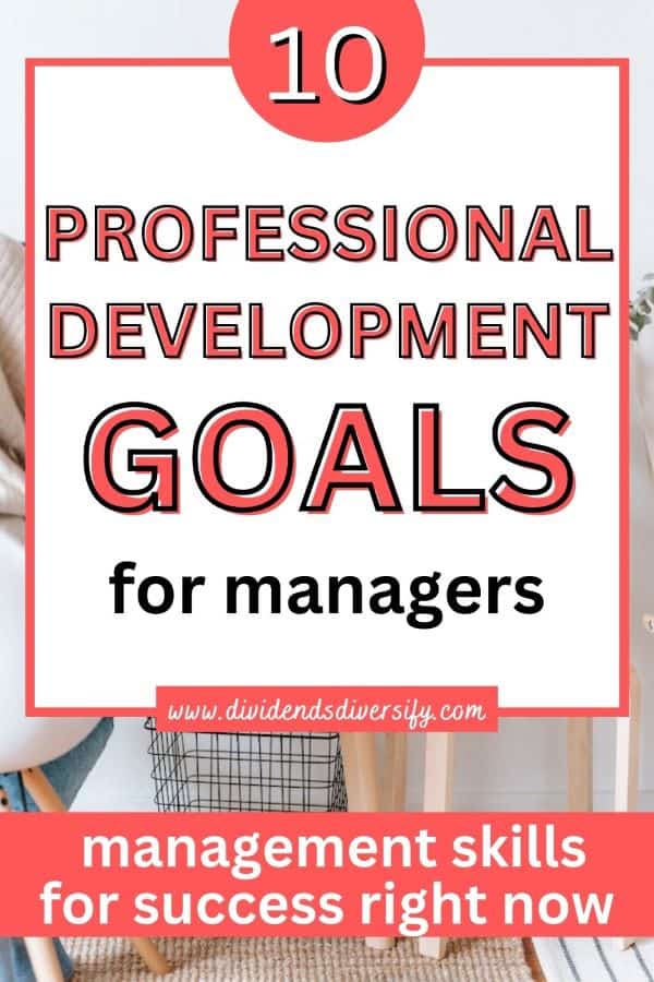 professional development goals for managers pinnable image