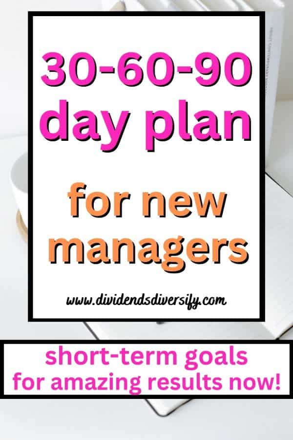 30-60-90 day plan pinnable image