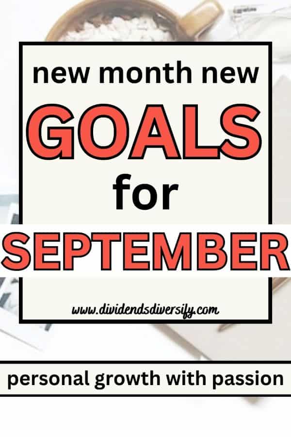 pinnable image: new month new goals September