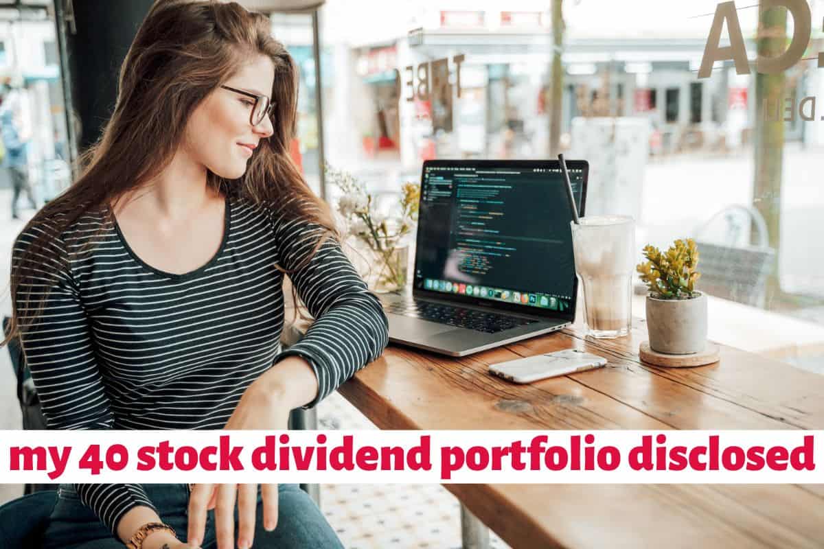 admiring my dividend portfolio