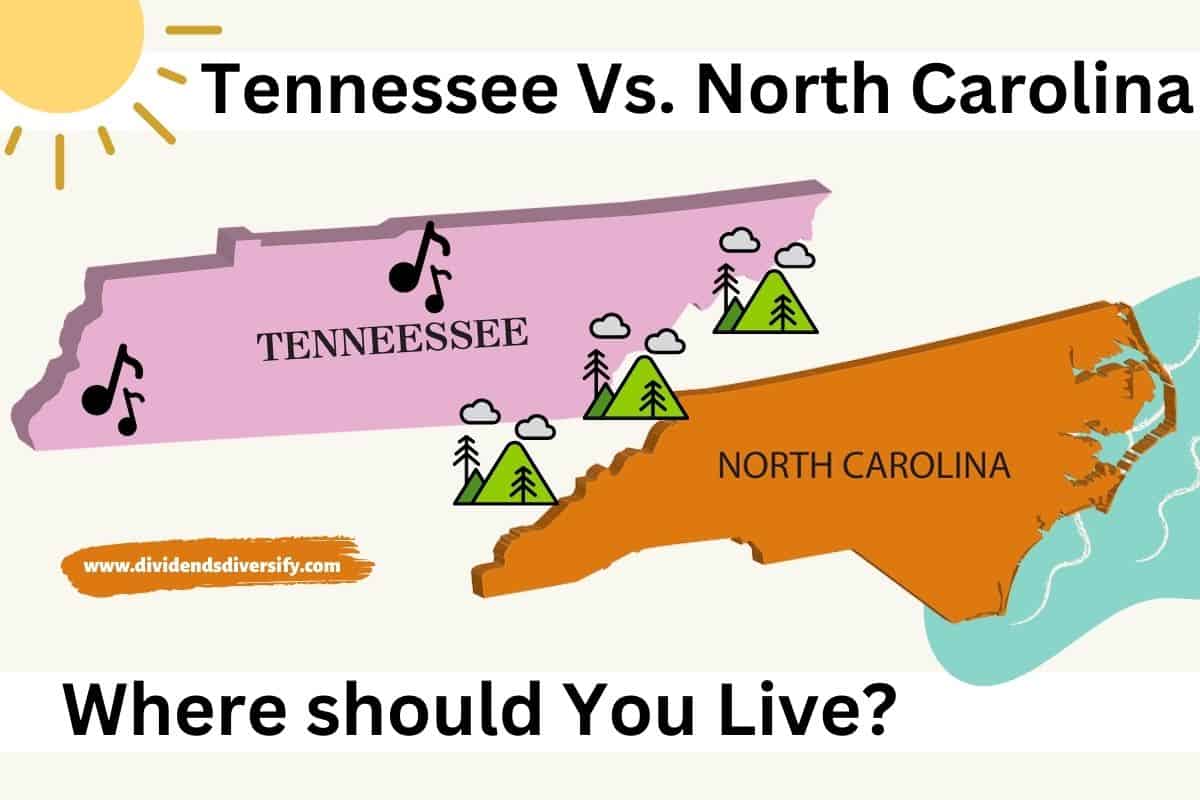 Banner image depicting Tennessee vs. North Carolina living