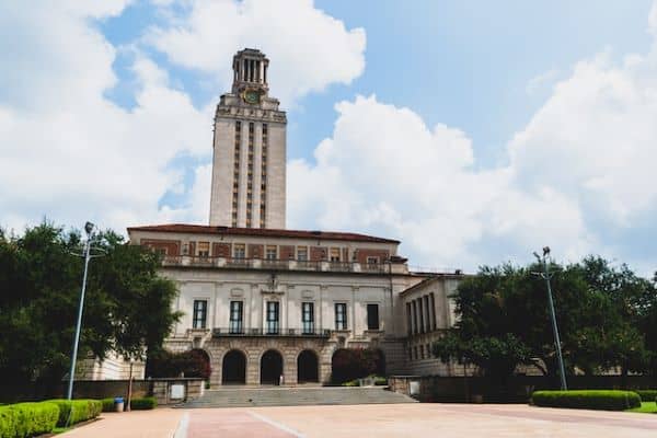 University of Texas campus living