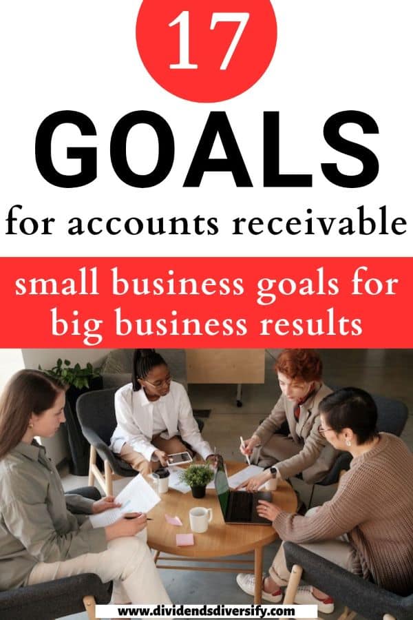pinnable image: 17 accounts receivable goals
