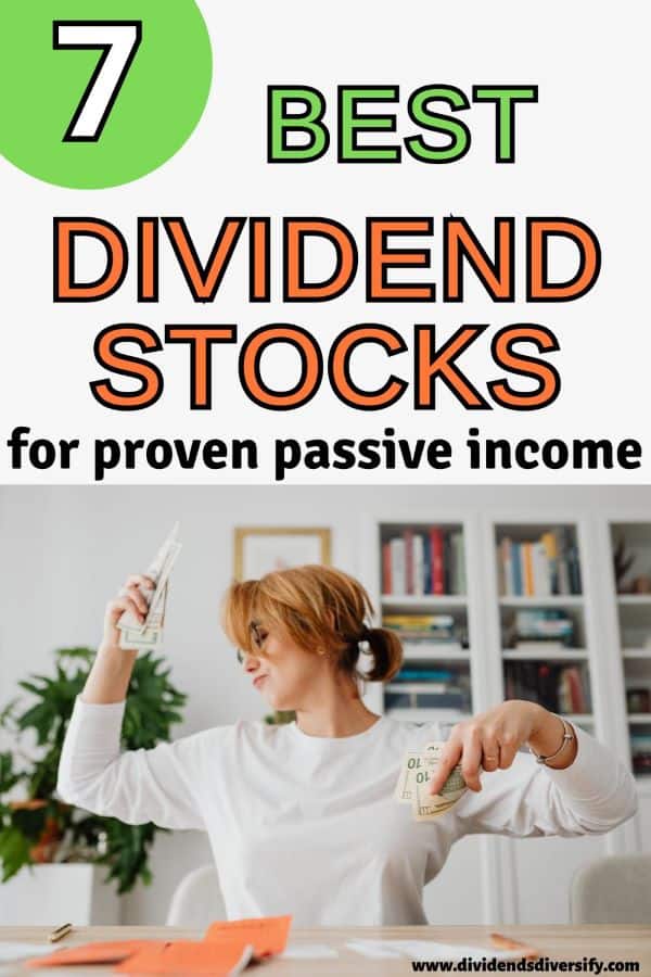 Pinterest image: best dividend stocks