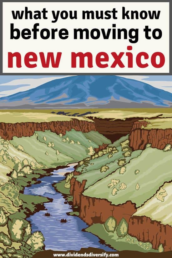 Pinterest image: moving to New Mexico