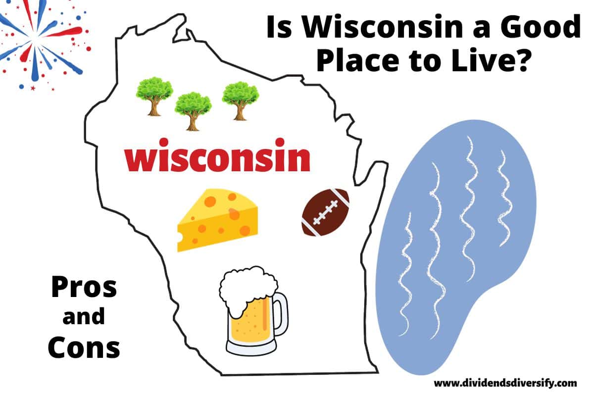 Wisconsin state map