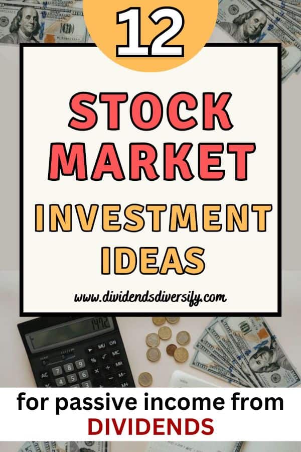 Pinterest image: dividend investing ideas