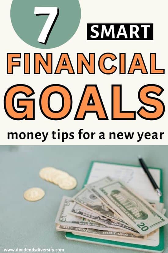 Pinterest image: 7 SMART financial goals